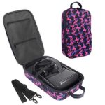 HIJIAO Hard Travel Case for Oculus Quest VR Gaming Headset and Controllers Accessories Waterproof Shockproof Carring case (Purple)