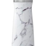 S’well 10320-B17-00910 Stainless Steel Travel Mug, 20oz, White Marble