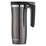 Contigo Handled AUTOSEAL Vacuum-Insulated Stainless Steel Travel Mug with Easy-Clean Lid, 16 oz., Gunmetal