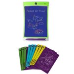 Boogie Board Magic Sketch Color LCD Writing Tablet | Includes Stylus and 9 Double-Sided Stencils for Drawing, Writing Tracing | Protective Cover NOT Included | eWriter Ages 4+ Travel Magic Kit