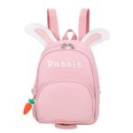 Children’s Patchwork Student Backpack, Big Capacity Zipper Closure Shoulder Bag, Teens Cartoon Waterproof Durable Anti-Theft Daypack for Travel