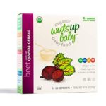8x Organic Quinoa Infant & Baby Cereal Travel Packs w/Naturally Occurring Omega 3, 6, 9 Protein, Iron, Magnesium, B2. Easiest First Foods to Digest. By WutsupBaby -4oz(8packx0.5oz) (Beet)