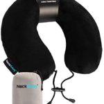 NeckSnug – Luxury Travel Pillow – 100% Memory Foam Neck Pillow for Travel