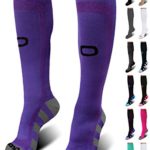Crucial Compression Socks for Men & Women (20-30mmHg) – Best Graduated Stockings for Running, Athletic, Travel, Pregnancy, Maternity, Nurses, Medical, Shin Splints, Support, Circulation & Recovery