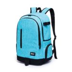 Ricky-H Lifestyle College School Backpack,Women, Men’s Travel Bag-Denim Sky Blue