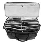 BUBM Large Travel Gig Band Cable File Bag Musical instrument Cable & Accessories Organizer Laptop Bag for 13inch macbook.