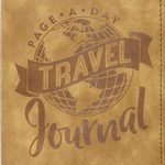 Page-A-Day Artisan Travel Journal (Diary, Vegan Leather Notebook)