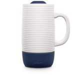 Ello Jane Ceramic Travel Mug with Slider Lid, 18 oz, Midnight