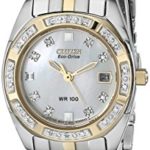Citizen Women’s Eco-Drive Watch with Diamond Accents and Date, EW1594-55D