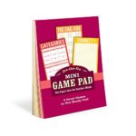 Knock Knock Mini On-The-Go Game Pad 2, Small Travel Activity Notepad, 4 x 6-inches
