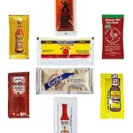 RiverFinn ULTIMATE Hot Sauce Packet Assortment! 8 GREAT FLAVORS! Cholula, Tapatio, Crystal, Texas Pete’s, Franks, Louisiana, El Yucateco, Sriracha – Perfect Travel/Single-Use Packets (50 Count)