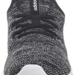 adidas Women’s Cloudfoam Pure Running Shoe, Black/Black/White, 6 Medium US
