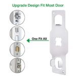 Portable Door Lock,Travel Lock, Add Extra Locks for Additional Safety and Privacy, Solid Heavy Duty Lock Prevent Unauthorized Entry, Perfect for Traveling, AirBNB, Hotel, Home,Apartment