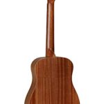 Tanglewood TW2T Mahogany Travel Size Acoustic Guitar Bundle with Gig Bag, Clip-on Tuner, Strap, Strings, Picks, Austin Bazaar Instructional DVD. And Polishing Cloth