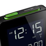 Braun BNC009BK-RC Digital Quartz Alarm Clock