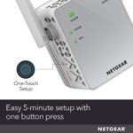 NETGEAR WiFi Range Extender EX3700 – Coverage up to 1000 sq.ft. and 15 Devices with AC750 Dual Band Wireless Signal Booster & Repeater (up to 750Mbps Speed), and Compact Wall Plug Design
