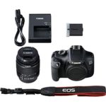 Canon EOS 4000D DSLR Camera with 18-55mm f/3.5-5.6 III Lens – Pixi Advanced Bundle (International Version)