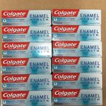 Colgate Enamel Health Strengthen & Replenish Toothpaste, Clean Mint, Travel Size 0.85 oz – Pack of 12