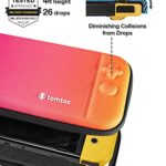 tomtoc Carry Case for Nintendo Switch, Ultra Slim Hard Shell with 10 Game Cartridges, Protective Carrying Case for Travel, with Original Patent and Military Level Protection
