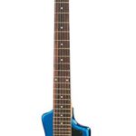 Hofner 6 String Shorty Electric Travel Guitar-Blue w/Gig Bag, Right Handed, (HCT-SH-BL-O)