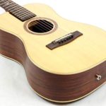 Lefty Collapsible Travel Guitar, Left-Handed 6 String Acoustic-Electric Guitar OF420 Overhead Solid Sitka Pau Ferro