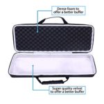 LTGEM EVA Hard Case for Native Instruments Komplete Kontrol M32 Controller Keyboard-Travel Protective Carrying Storage Bag