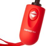 Samsonite Windguard Auto Open/Close Umbrella, Red, One Size