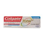 Colgate Total Toothpaste, Clean Mint, Travel Size, 0.88 Ounce (Pack of 8)