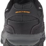 Skechers mens Afterburn M. Fit fashion sneakers, Black, 9.5 X-Wide US