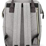 Himawari Laptop Backpack Travel Backpack With USB Charging Port Large Diaper Bag Doctor Bag School Backpack for Women&Men (9001-MSHH）