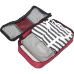 eBags Classic Small 3pc Packing Cubes (Eggplant)