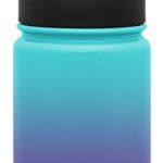 Simple Modern 10oz Summit Kids Water Bottle Thermos with Straw Lid – Dishwasher Safe Vacuum Insulated Double Wall Tumbler Travel Cup 18/8 Stainless Steel – Ombre: Tropical Seas