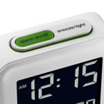 Braun BNC008WH LCD Quartz Alarm Clock