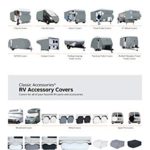 Classic Accessories Over Drive PolyPRO3 Deluxe Travel Trailer Cover or Toy Hauler Cover, Fits 22′ – 24′ RVs (73363)
