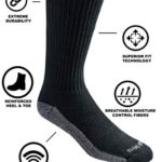 Dickies Men’s Dri-tech Moisture Control Crew Socks Multipack, Grey (6 Pairs), Shoe Size: 6-12