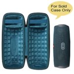 co2crea Hard Travel Case for JBL Charge 4 Waterproof Bluetooth Speaker (Ouside Black and Inside Blue)