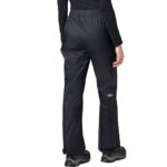 Columbia Women’s Storm Surge Waterproof Rain Pant, Black, Medium x 32″ Inseam