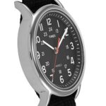 Timex Unisex T2N647 Weekender 38mm Black Nylon Slip-Thru Strap Watch