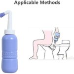 Travel Bidet Bottle- Portable Bidet Sprayer Mini Handheld Bidet for Personal Hygiene Care Bottom Wiper 450ml Capacity Water Resorvoir