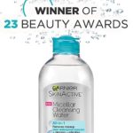Garnier SkinActive Micellar Cleansing Water, For Waterproof Makeup, 3.4 Fl Oz