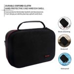 Large Carrying Storage Case for Nintendo Switch,Protective Travel Hard Shell Messenger Bag for Switch Console, Pro Controller, Accessories Switch Dock, AC Adapter with 16 Game Cards and Shoulder Strap