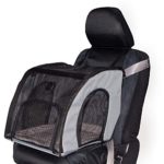 K&H Pet Products Travel Safety Carrier for Pets Gray/Black Medium 24 X 19 X 17 Inches
