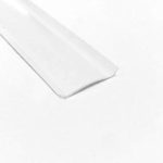 QPN White Vinyl 7/8″ Insert Molding Trim Screw Cover RV Camper Travel Trailer (100 ft, White)