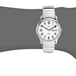 Timex Men’s T20461 Easy Reader 35mm Silver-Tone Stainless Steel Expansion Band Watch