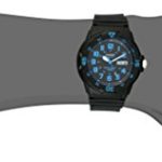 Casio Unisex MRW200H-2BV Neo-Display Black Watch with Resin Band