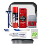 Convenience Kits International, Men’s Deluxe Man On the Go 9 Travel Kit Featuring Old Spice Products, 1 Count