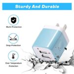 X-EDITION Wall Charger, 4-Pack 2.1A Dual Port USB Wall Charger Travel Plug Charging Block Cube Compatible with Phone Xs/Xs Max/XR/X/8/7/6 Plus 5S, Galaxy S10 S9 S8 S7 S6 S5, LG, Moto, Nokia and More