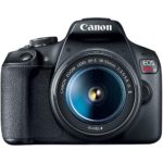 Canon EOS REBEL T7 DSLR Camera|2 Lens Kit with EF18-55mm + EF 75-300mm Lens, Black