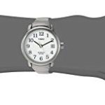 Timex Women’s T2H371 Easy Reader 25mm Silver-Tone Stainless Steel Expansion Band Watch