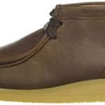 Clarks Men’s Stinson Hi Chukka Boot,Brown Oily Leather,11.5 M US